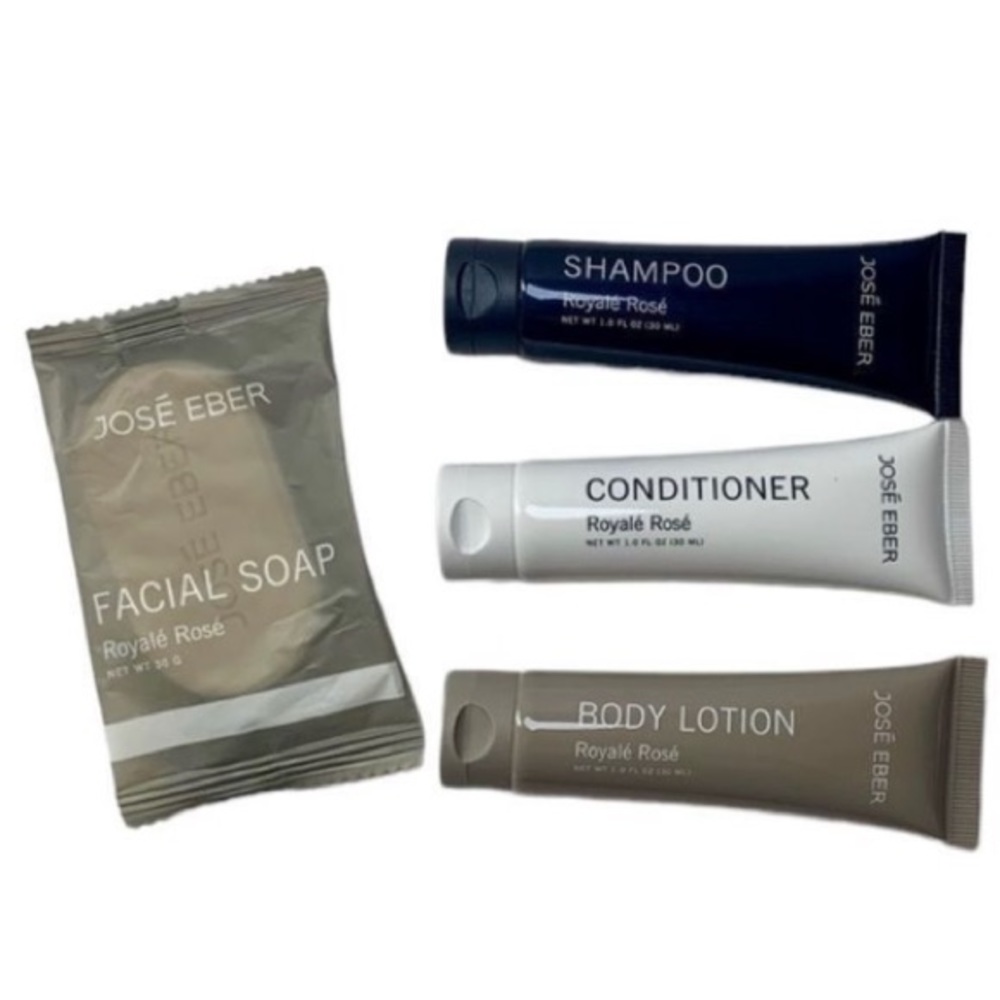 NEW José Eber 4 Piece Travel Toiletries Bundle